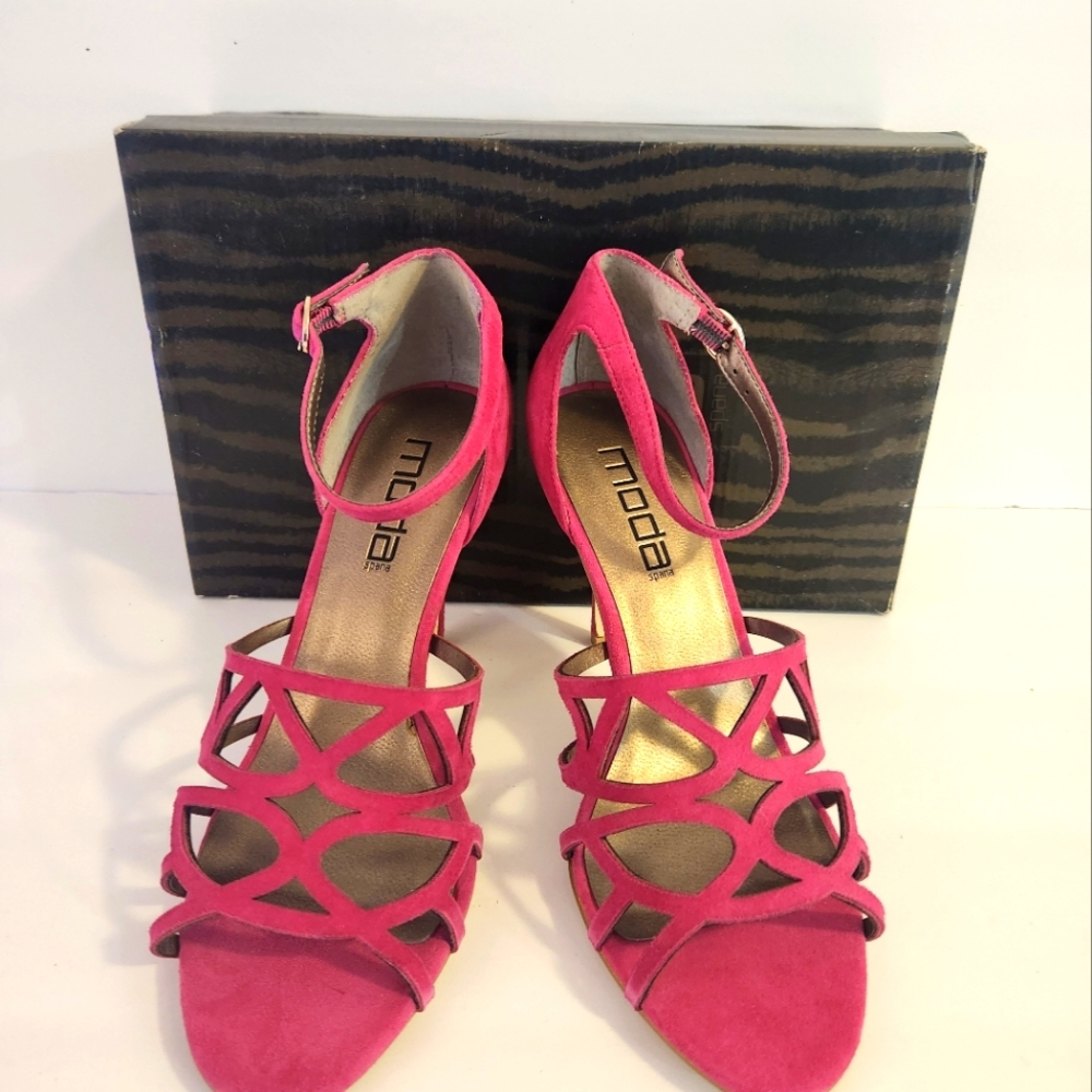 MODA heels pink/fuschia